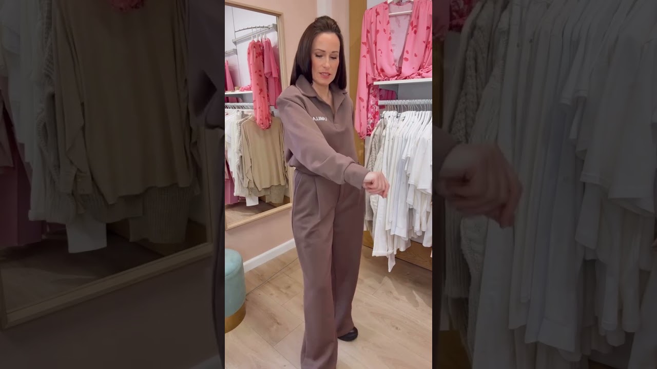 Jasno brązowy komplet dresowy LaMilla