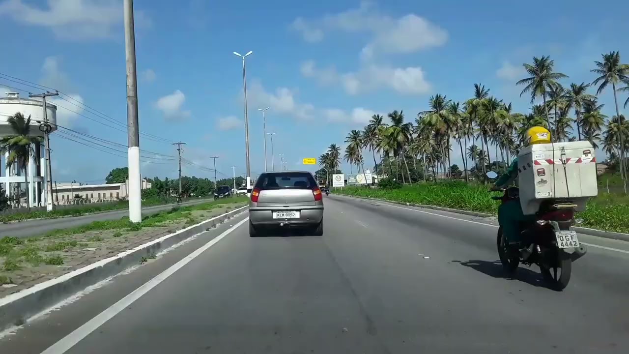 Natal RN - Aeroporto até Ponta Negra Pela Via Costeira