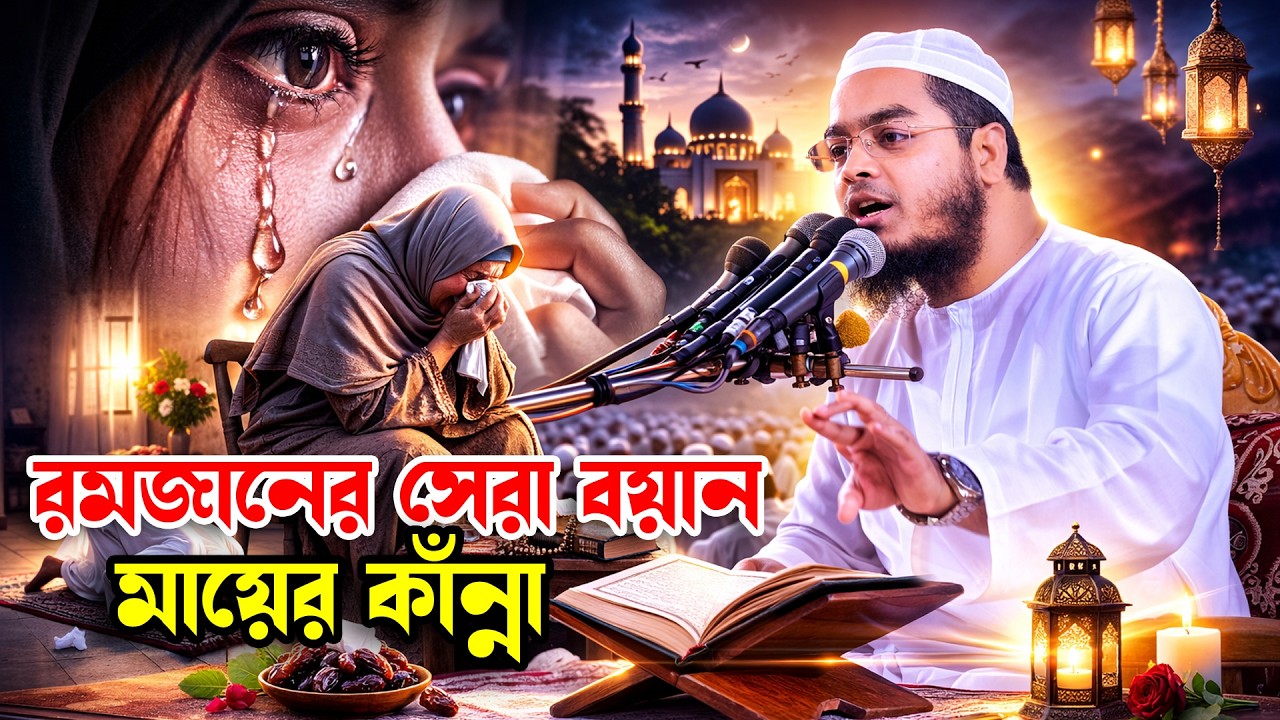 রমজানের হৃদয়স্পর্শী বয়ান | মায়ের কান্নায় কাঁপলো মাহফিল | হাফিজুর রহমান সিদ্দিকী | Borkot Media