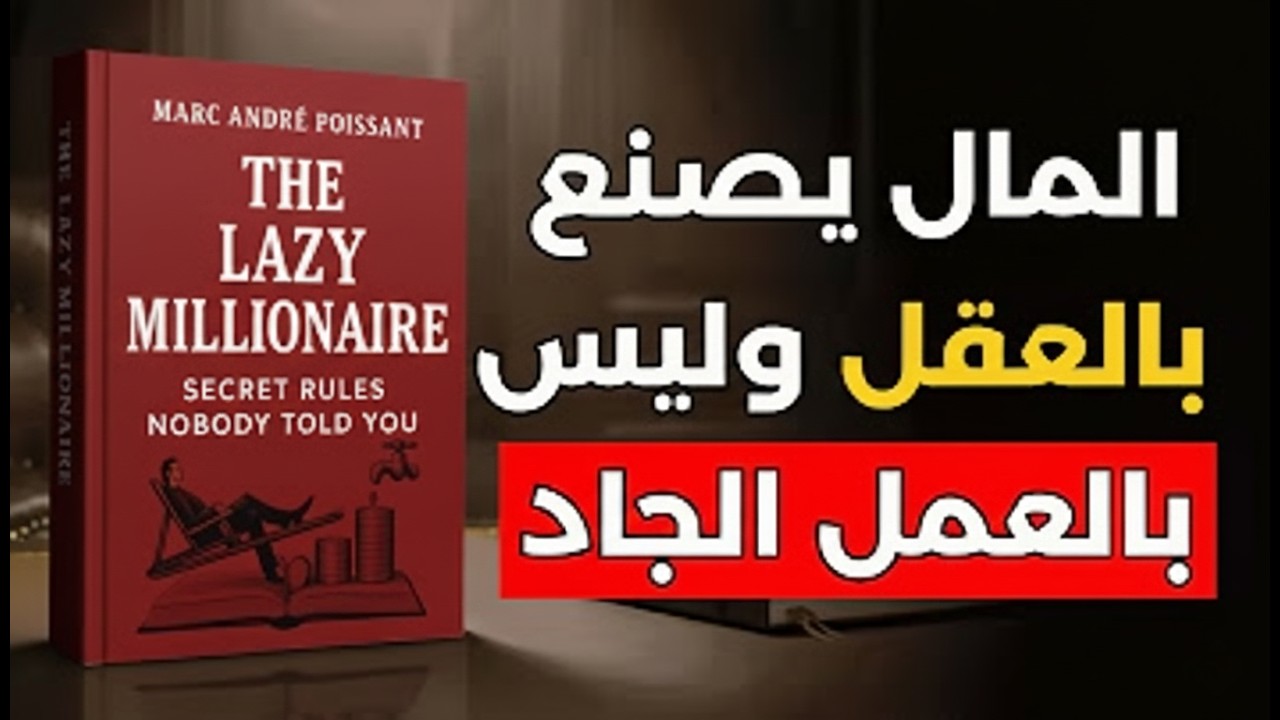 كيف تصبح ثريا دون عمل جاد ؟ | ملخص صوتي لكتاب المليونير الكسول