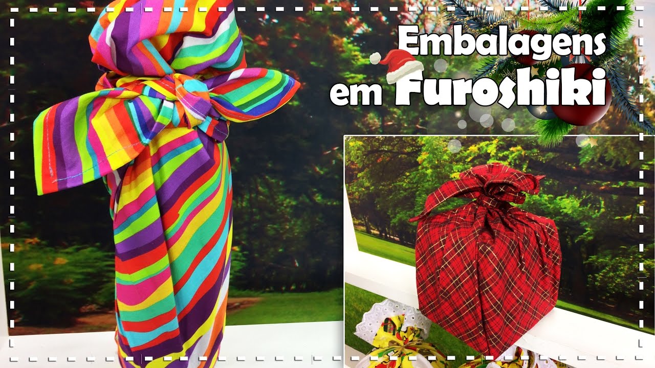 EMBALAGENS EM FUROSHIKI com Afonso Franco - Programa Arte Brasil - 23/12/2016