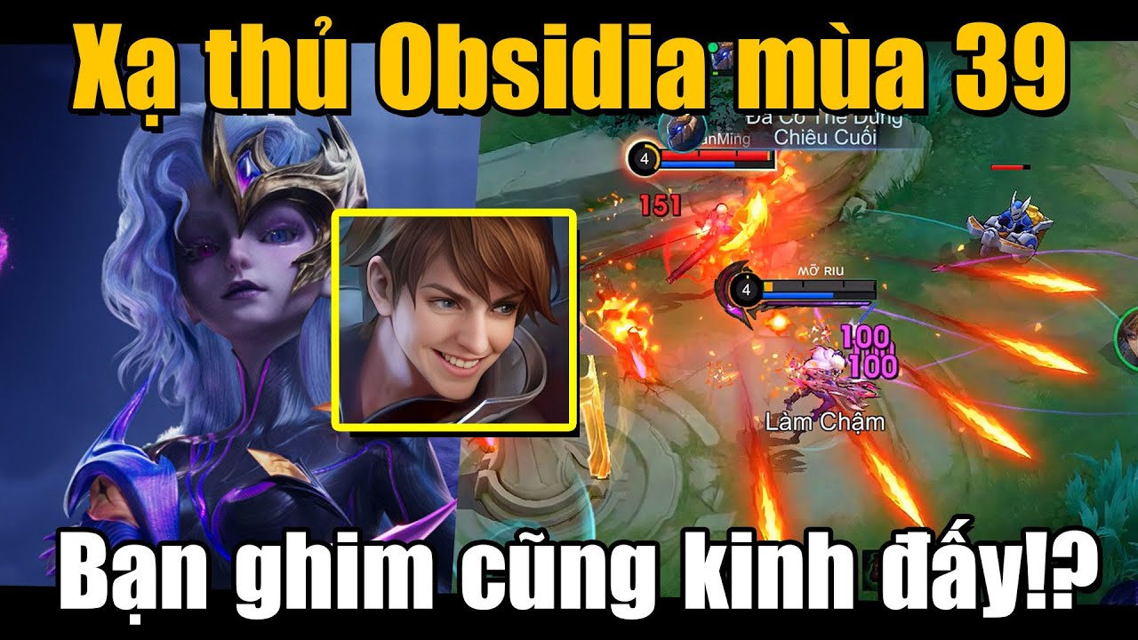 MLBB | OBSIDIA M&Ugrave;A 39: TỐP MỠ GẶP GUSION CHỈ GHIM XẠ THỦ QU&Aacute; KHỐN LẠN! Bạn Dậy M&uacute;a Nữa Đi!!