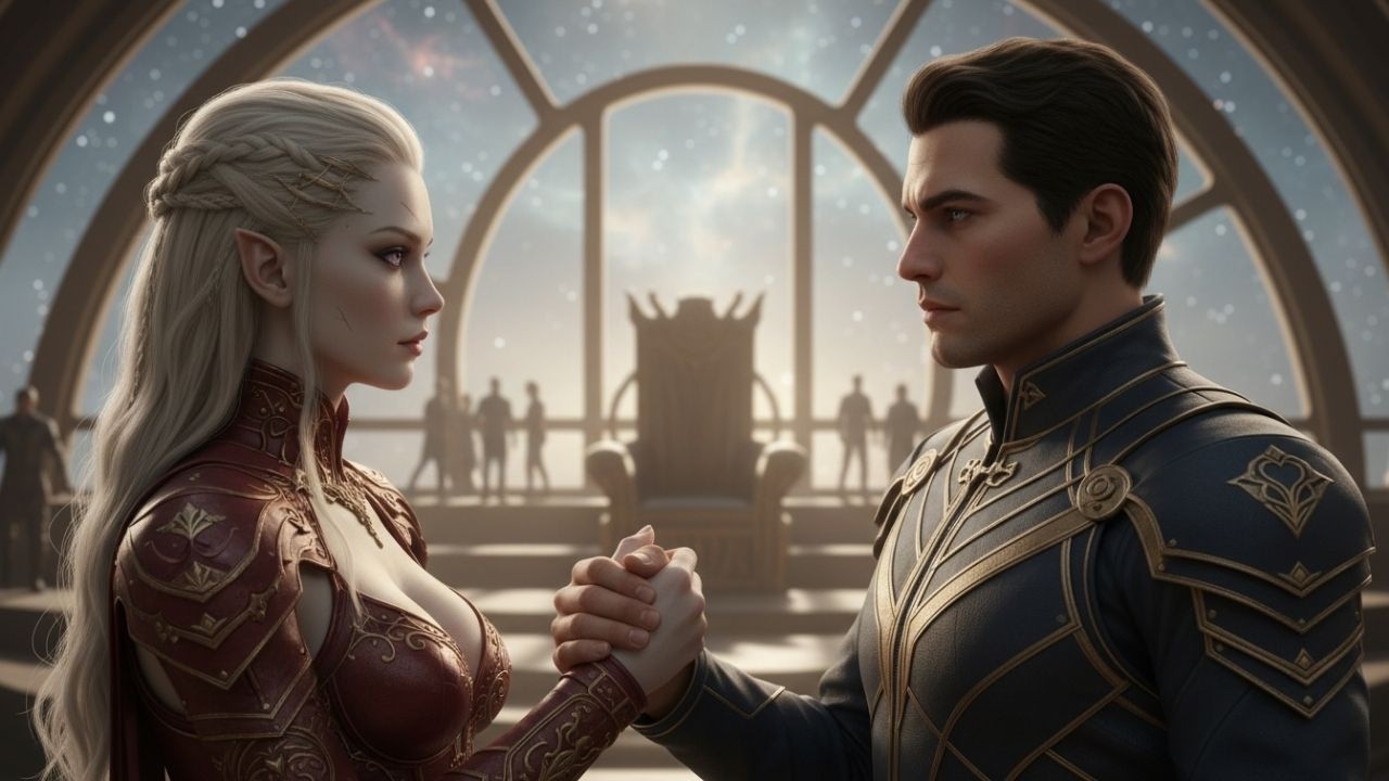 The Alien Woman Told Me to Be Fearless — Then She Dismissed All Her Soldiers in Front of Me
