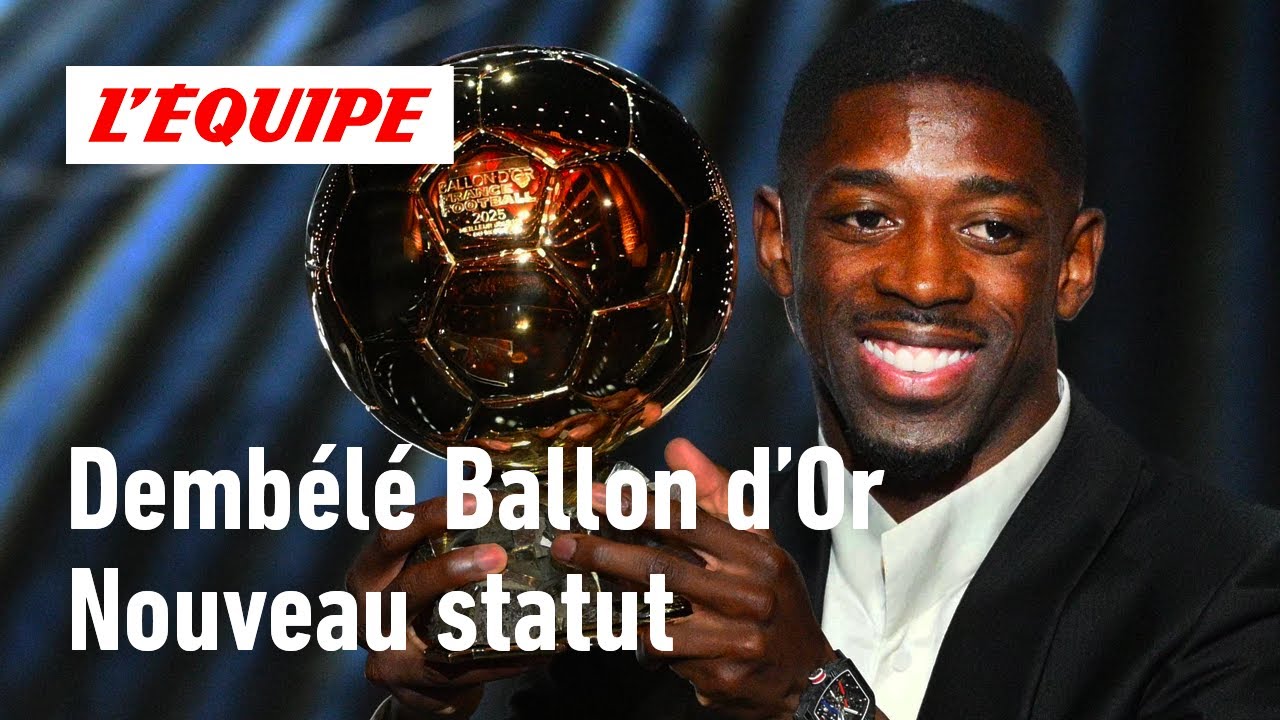Ballon d'Or 2025 : Comment Ousmane Demb&eacute;l&eacute; a chang&eacute; de dimension