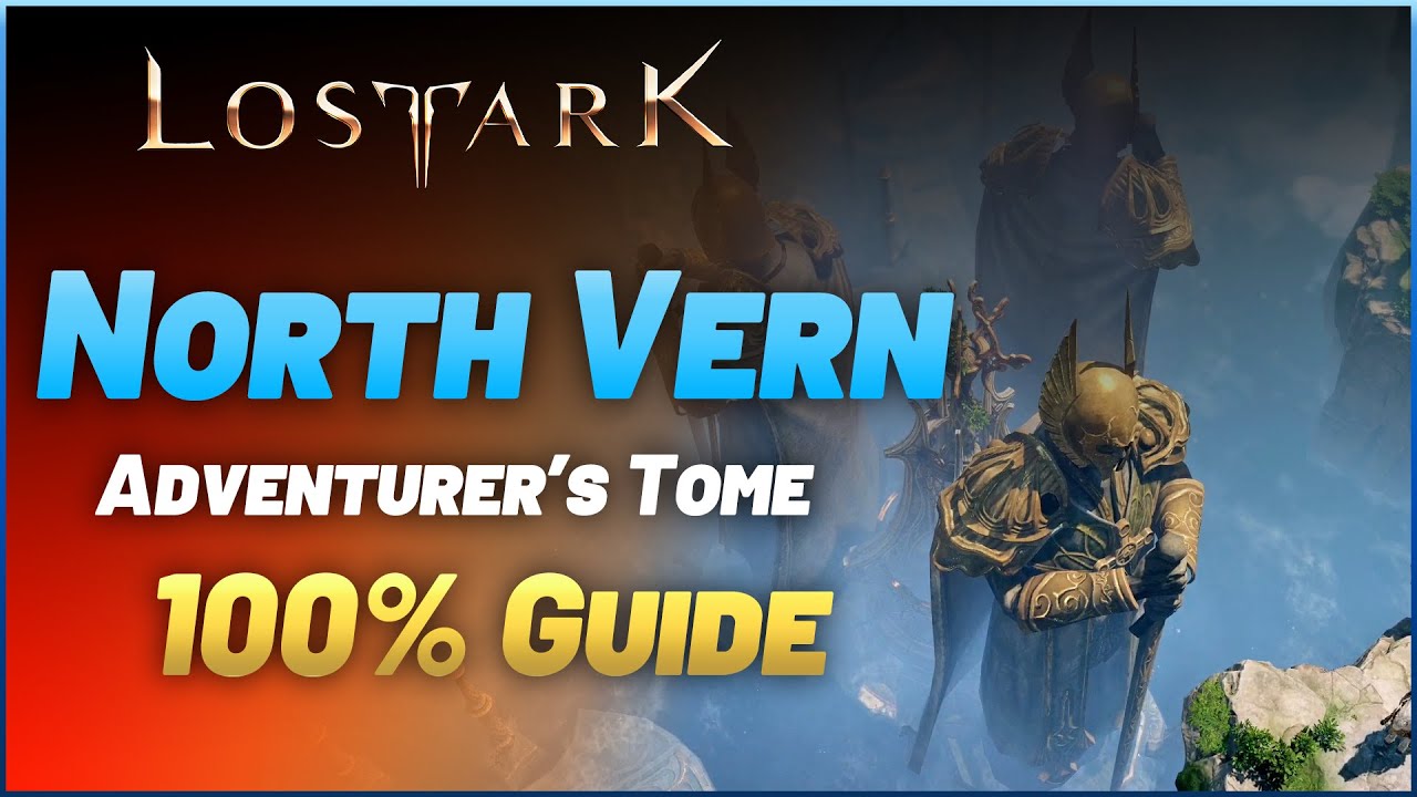 Lost Ark - NORTH VERN Adventure Tome 100% GUIDE + ALL Mokokos | P3