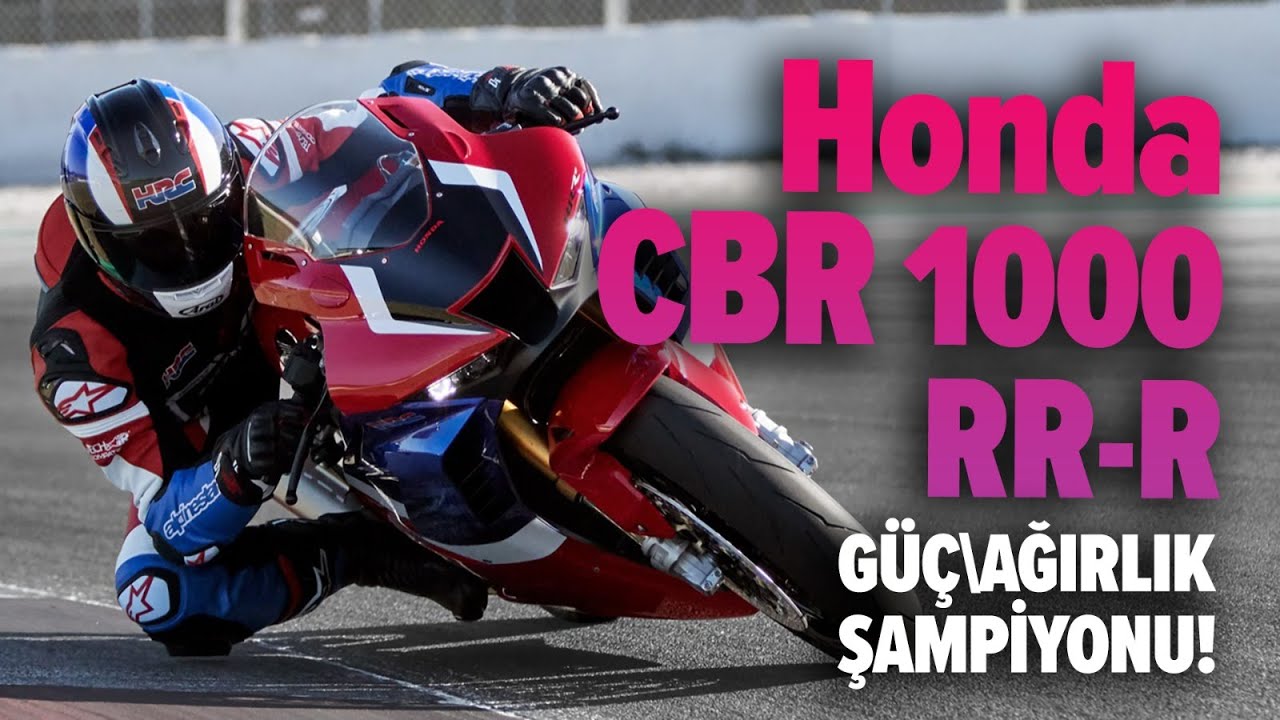Honda CBR 1000RR-R Fireblade Ön Bakış | Bir acayip makine...