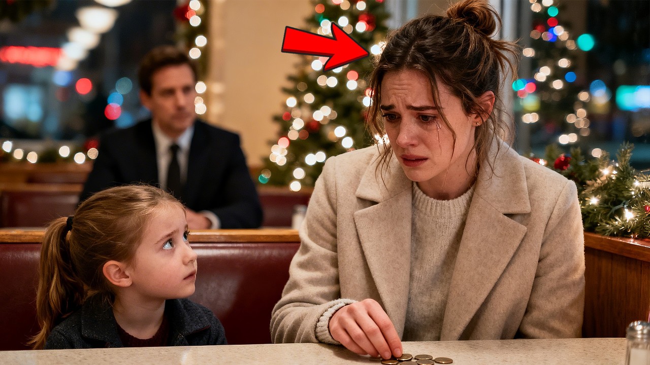 LONELY BILLIONAIRE DAD ON CHRISTMAS — A POOR MOM CHANGES HIS LIFE