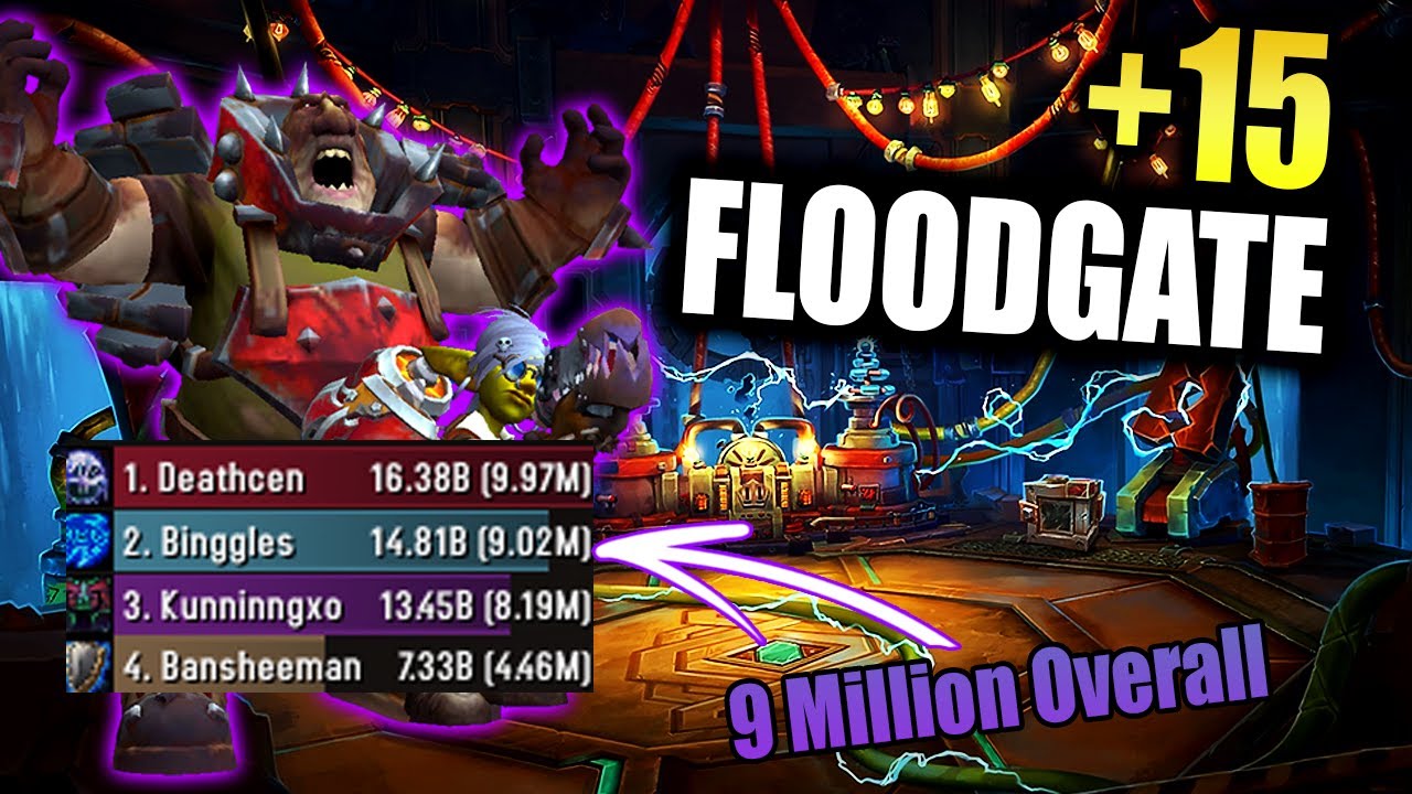 9 Million Overall DPS! | +15 Operation: Floodgate | 11.2 Arcane Mage M+