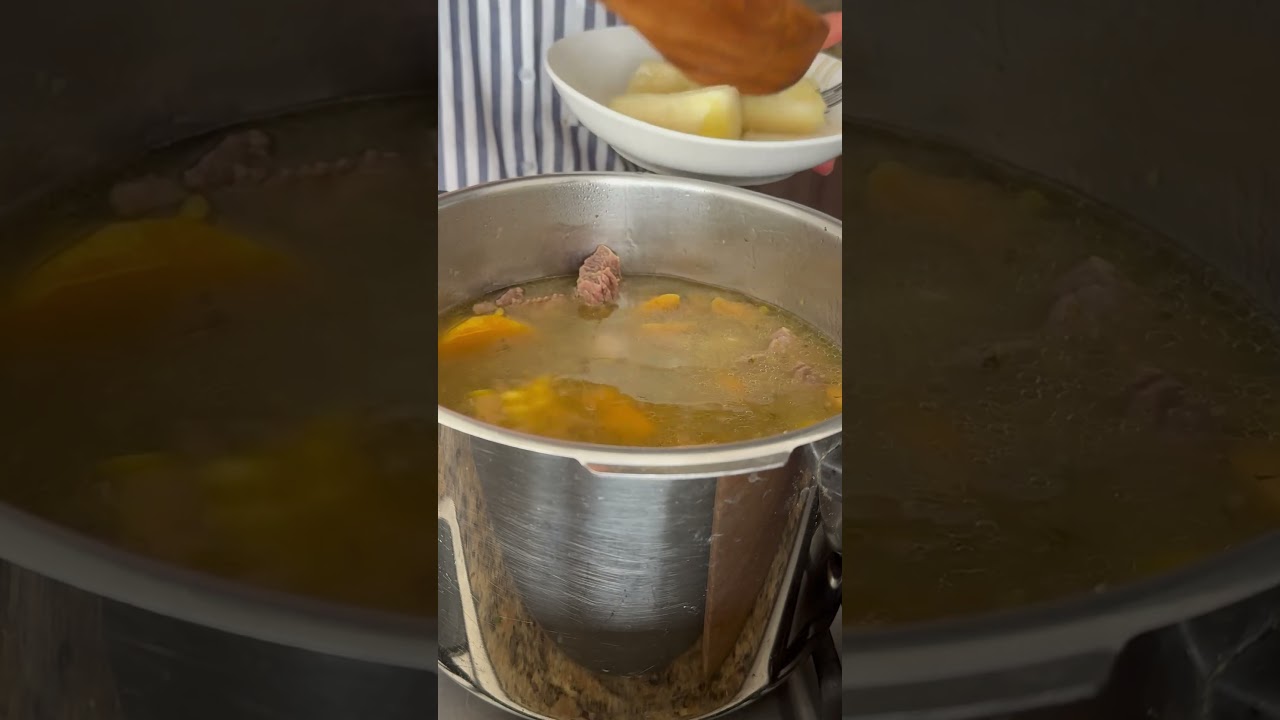 Un delicioso Sancocho de Costilla de Res con todos los TRUCOS #achiote18 #receta #sancocho