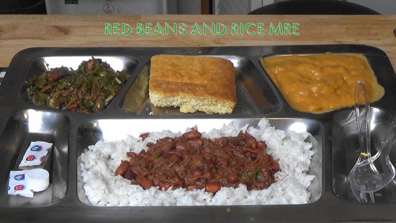 Red Beans And Rice Freeze Dried MRE Ep214