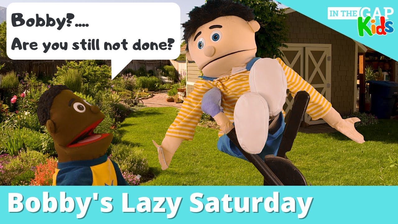 Bobby's Lazy Saturday | Christian Puppet Stories Sunday School for Kids | Diligence (Week 4)