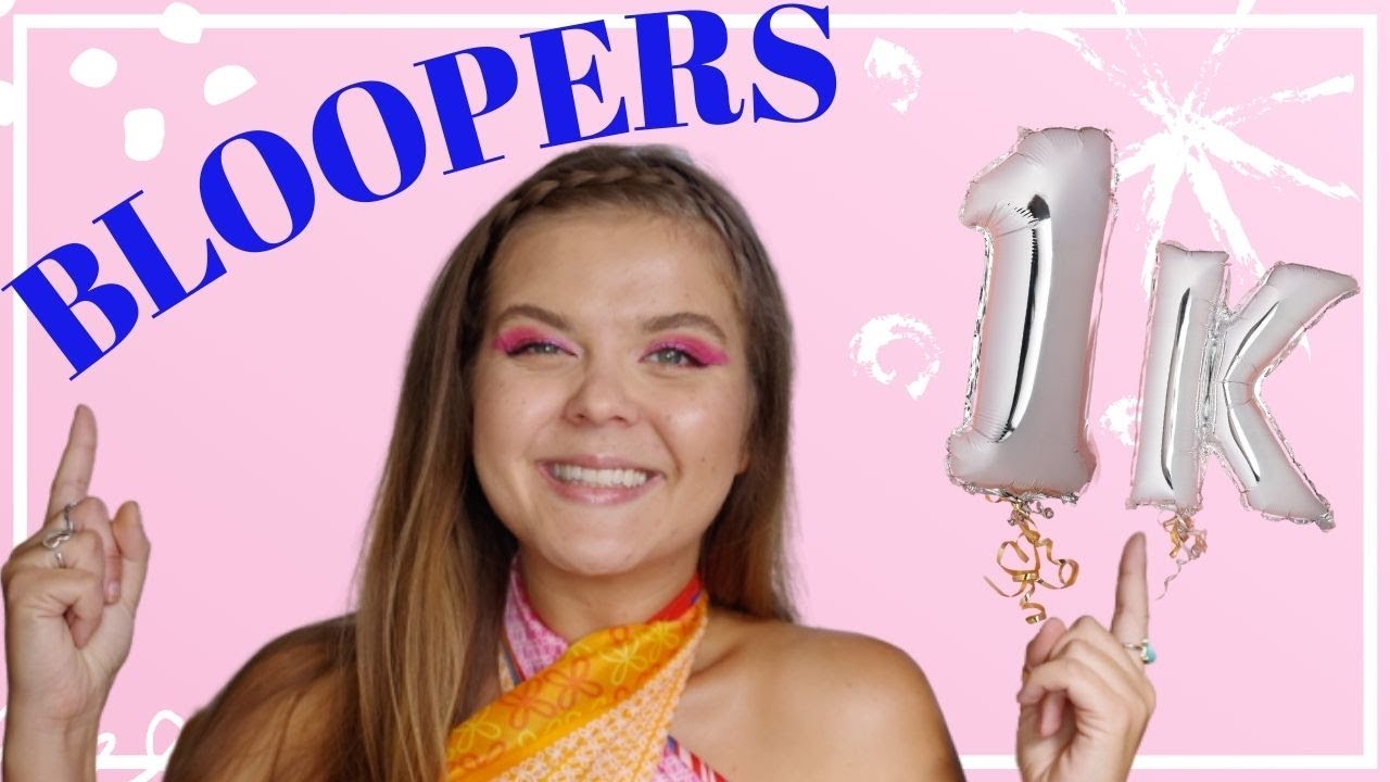 1,000 SUBSCRIBERS CELEBRATION BLOOPERS VIDEO | BEYOND THE BUD