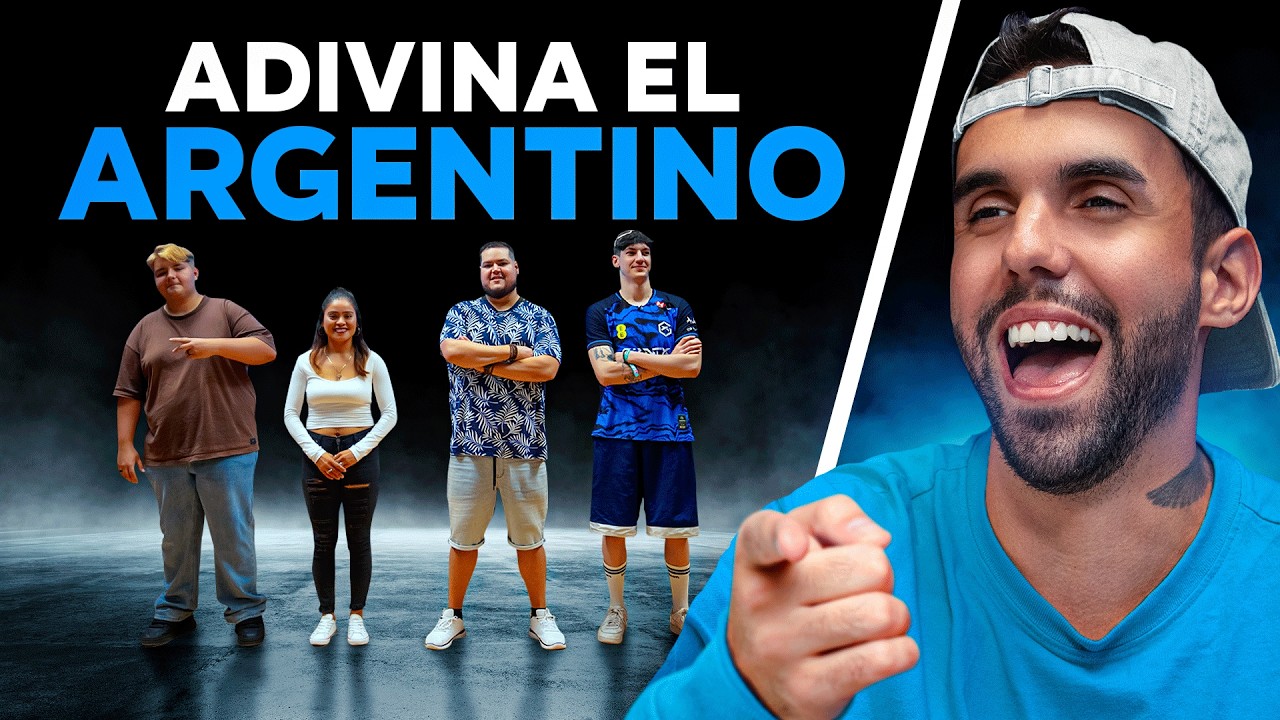 3 ARGENTINOS VS 1 IMPOSTOR: ADIVINA EL ARGENTINO