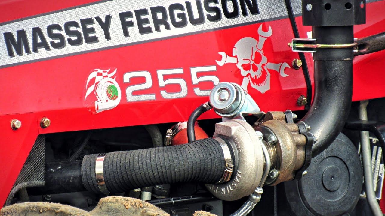 Massey Ferguson 255 com turbina valvulada e no brilho - Schulis Customs Projects - Tractors/Tratores
