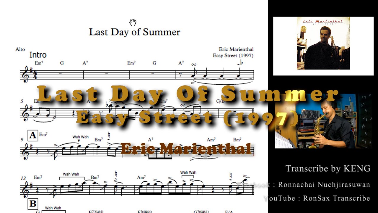 Last Day Of Summer - Eric Marienthal 
