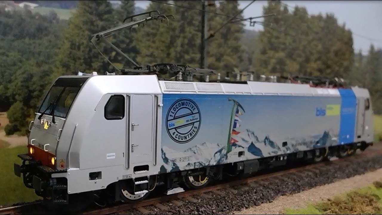 Review 1:32-Lok TRAXX 2 Railpool Bombardier - Kiss Modellbahnen Spur 1 Baureihe BR 185.2 186, Re 486
