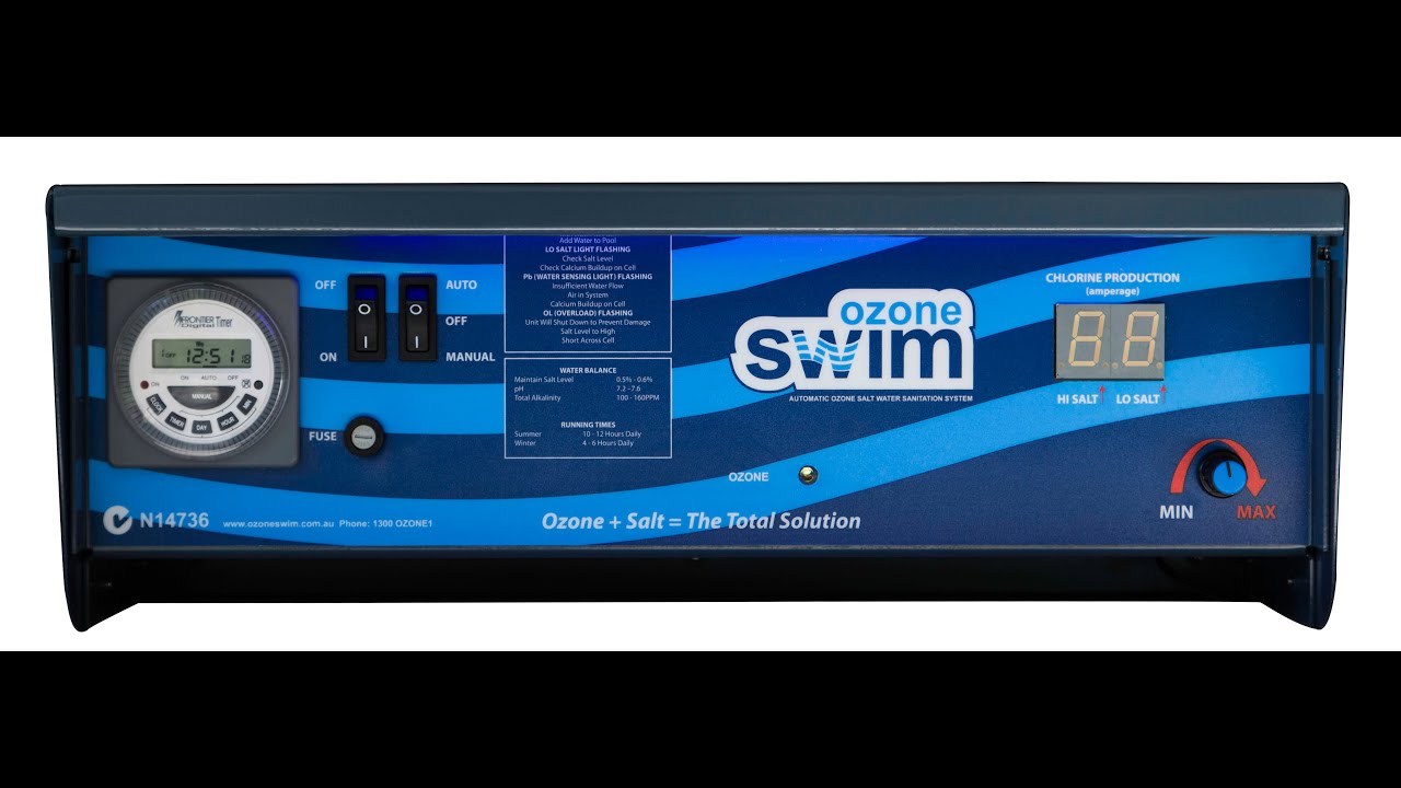 Ozone Swim Install 1000, 2000, 3000 series