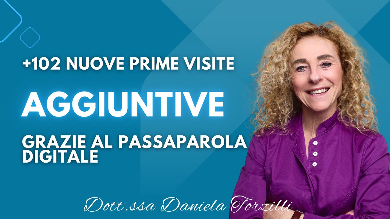 +102 nuove prime visite AGGIUNTIVE grazie al PASSAPAROLA DIGITALE ODONTOIATRICO