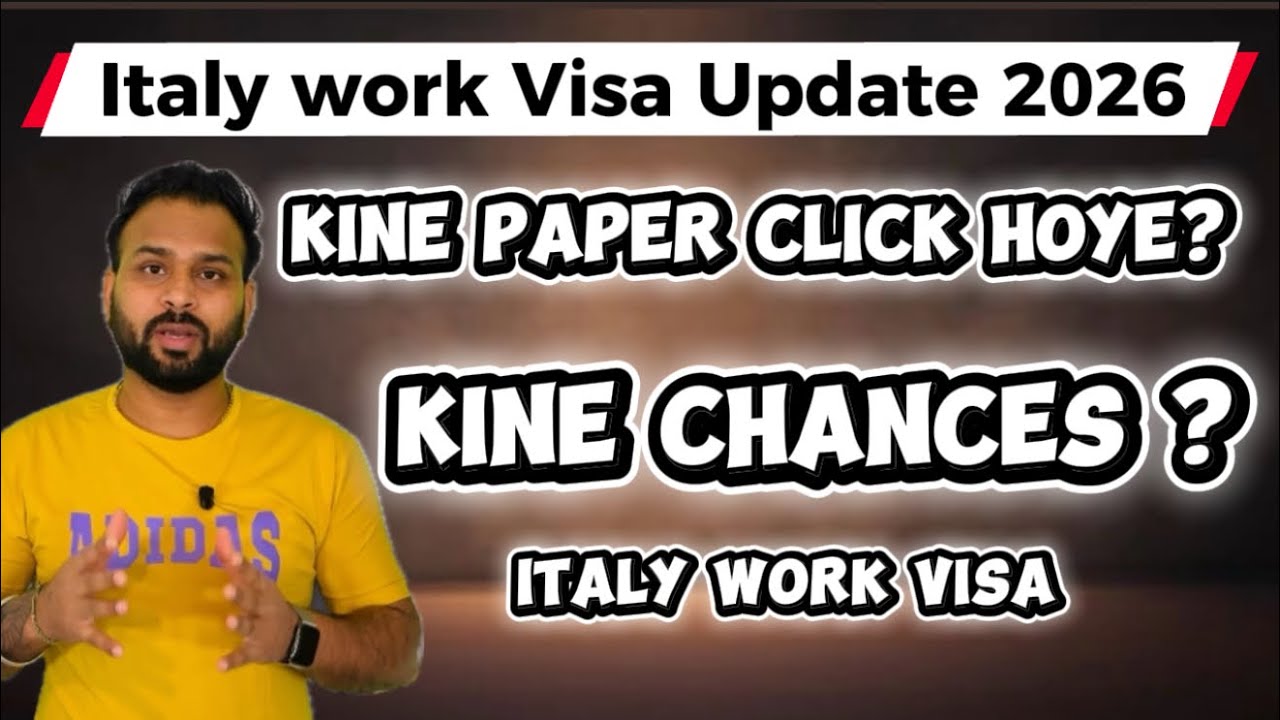 Italy Work Visa 2026 Latest News | Nulla Osta Update | Chances Kitne Hai?