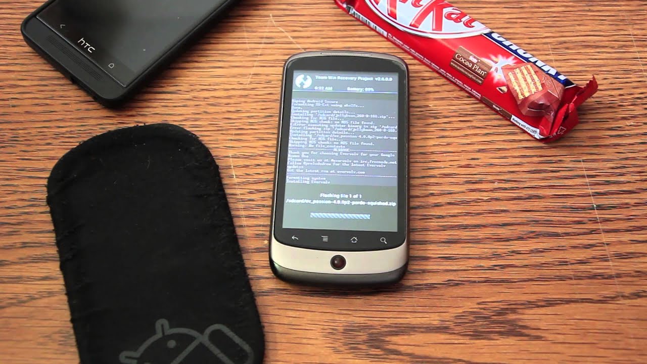 Installing Android 4.4 KitKat on the Nexus One