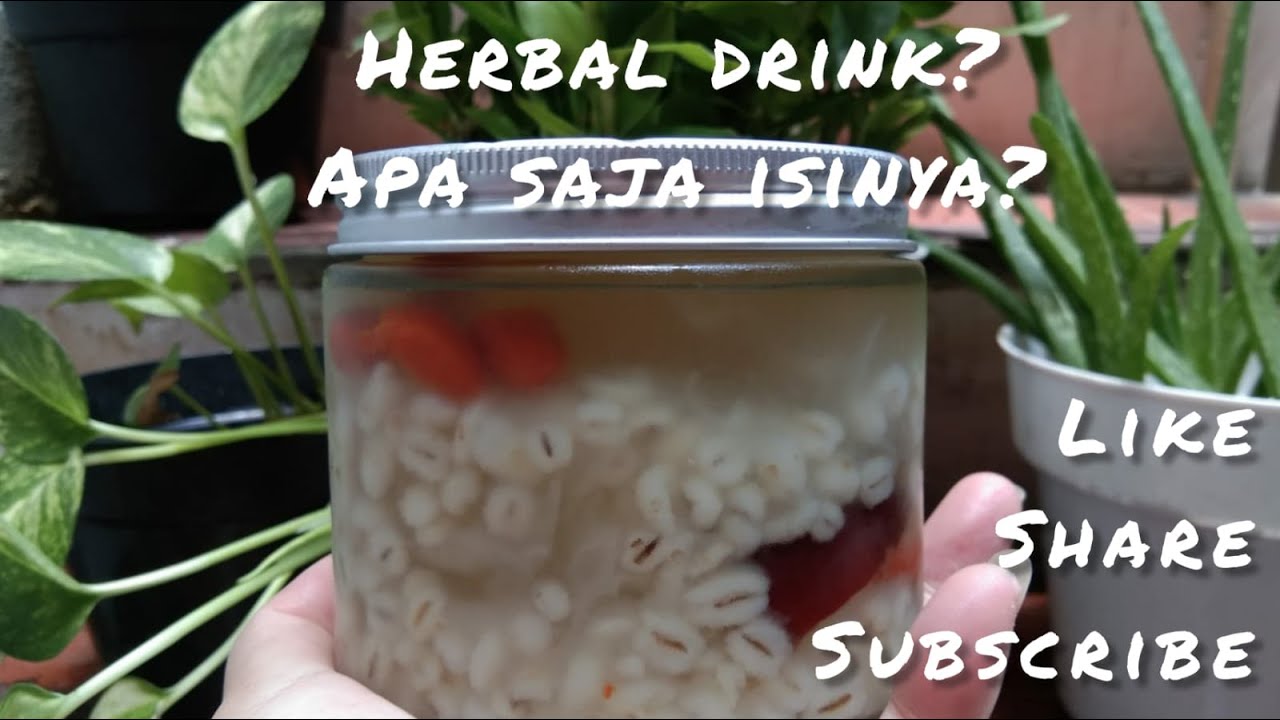 cara membuat minuman herbal