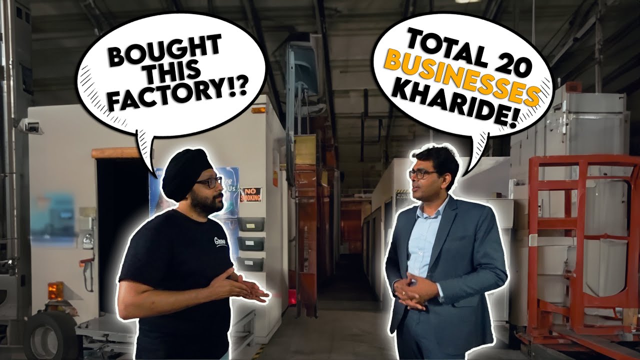 Factory tour of Indian businessman in Canada 🇨🇦