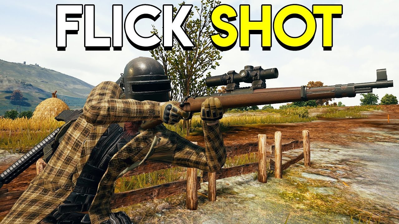 FLICK SHOT! - PlayerUnknown's Battlegrounds (PUBG)