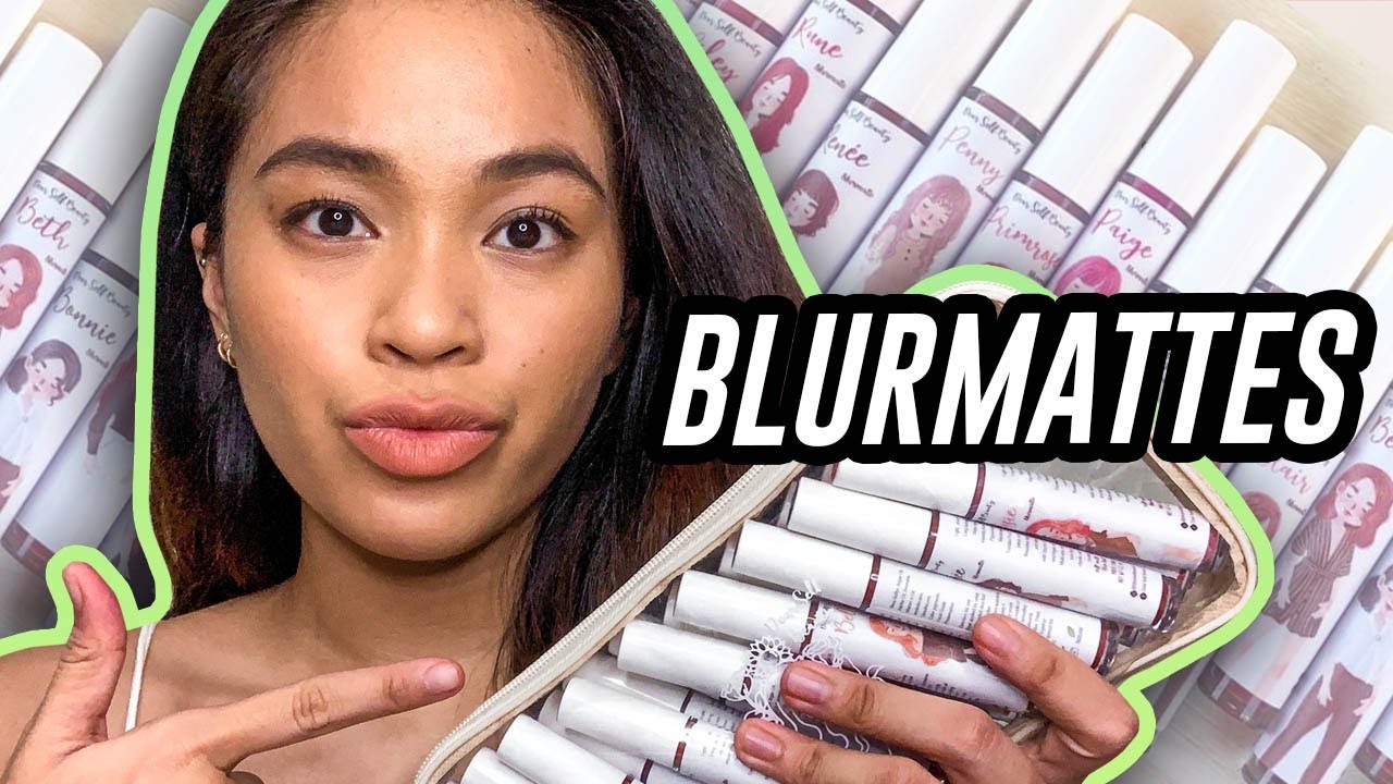 Dear Self Beauty Blurmattes Review + Swatch Party | Booya