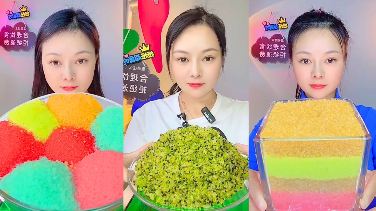 Colorful Fish Roe Eating ASMR | Soft Crunch Seafood Mukbang Colorful #80