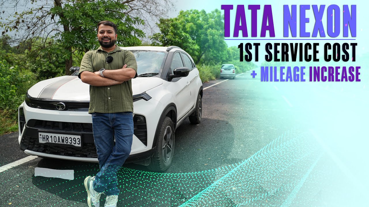 TATA Nexon 2025 1st Service Cost + Mileage Increase & Galtiyaan Jo Nahi Karni !