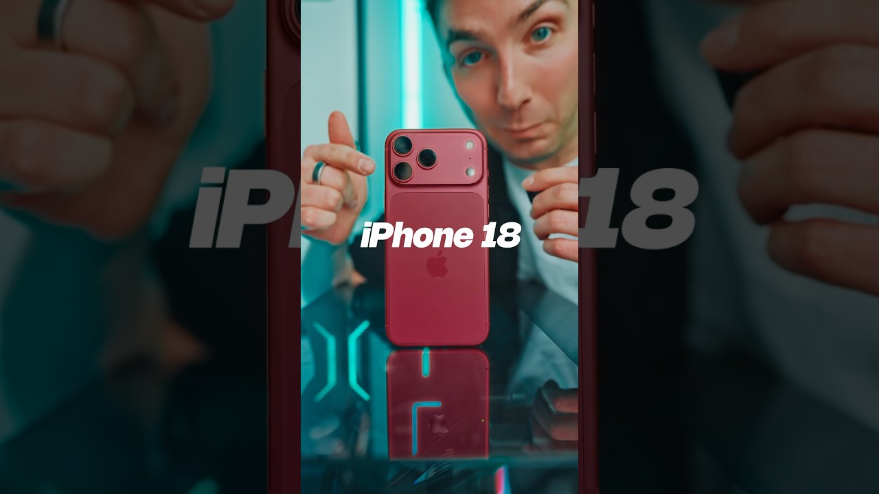 The new iPhone 18!! 📱