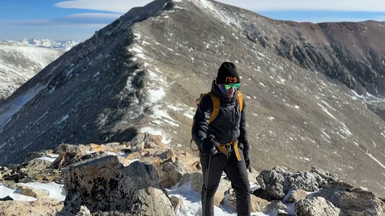 Hiking the Decalibron 14ers loop near Alma, Colorado