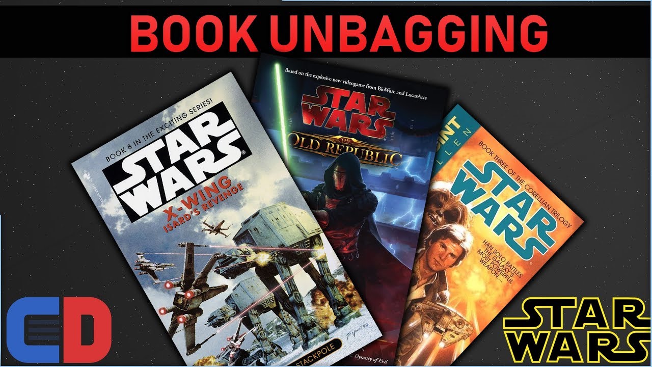 Opening Big Bags of Star Wars Books! ["Unboxing"]