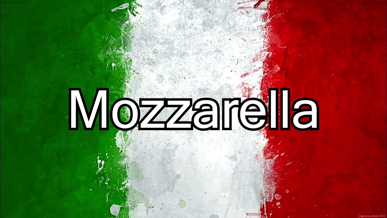 How to pronounce MOZZARELLA in ITALIAN Like a Native!