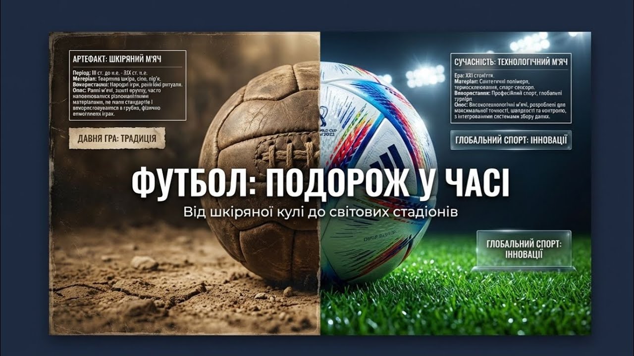 Історія розвитку футболу | 5 клас | Дистанційне навчання | НУШ 