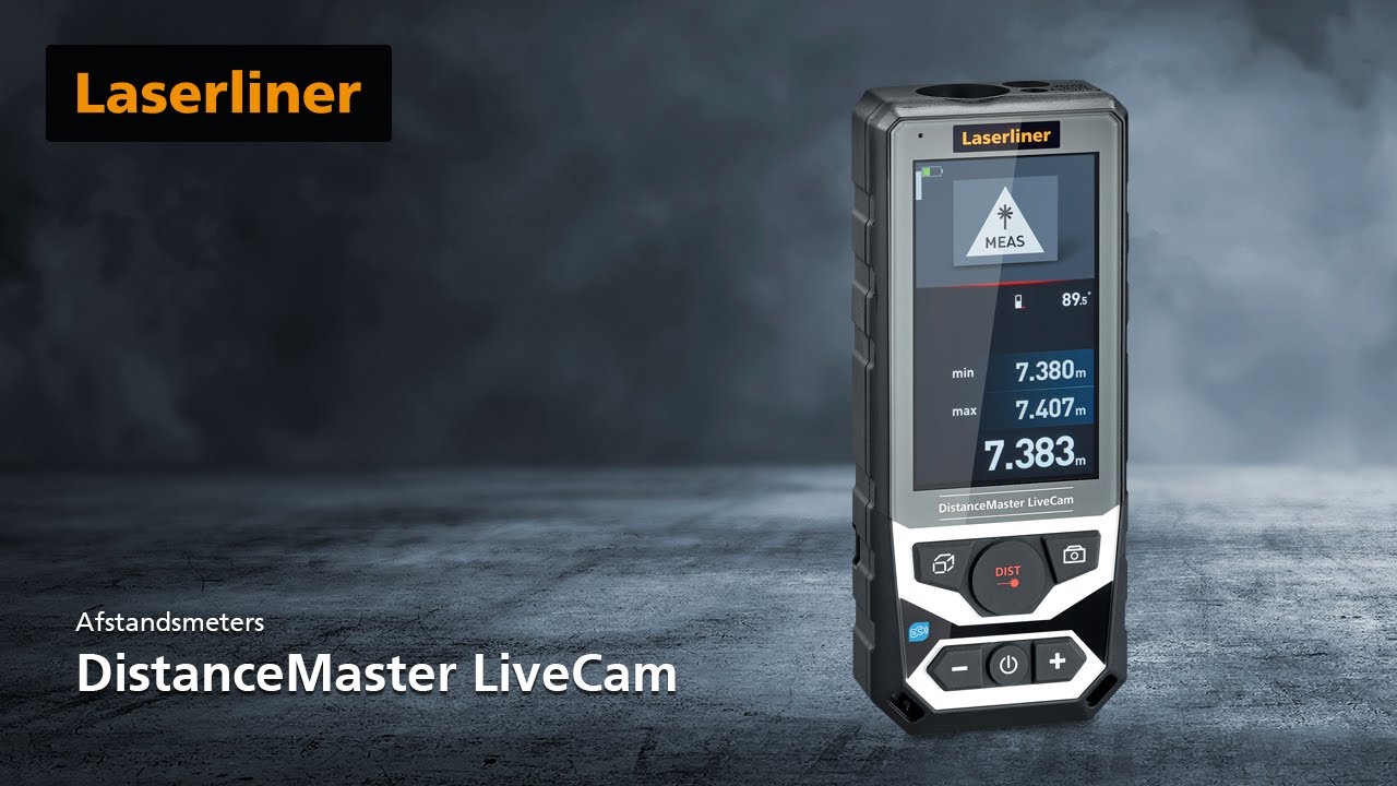 Laser-afstandsmeter - Innovatie - DistanceMaster LiveCam - 080.985A