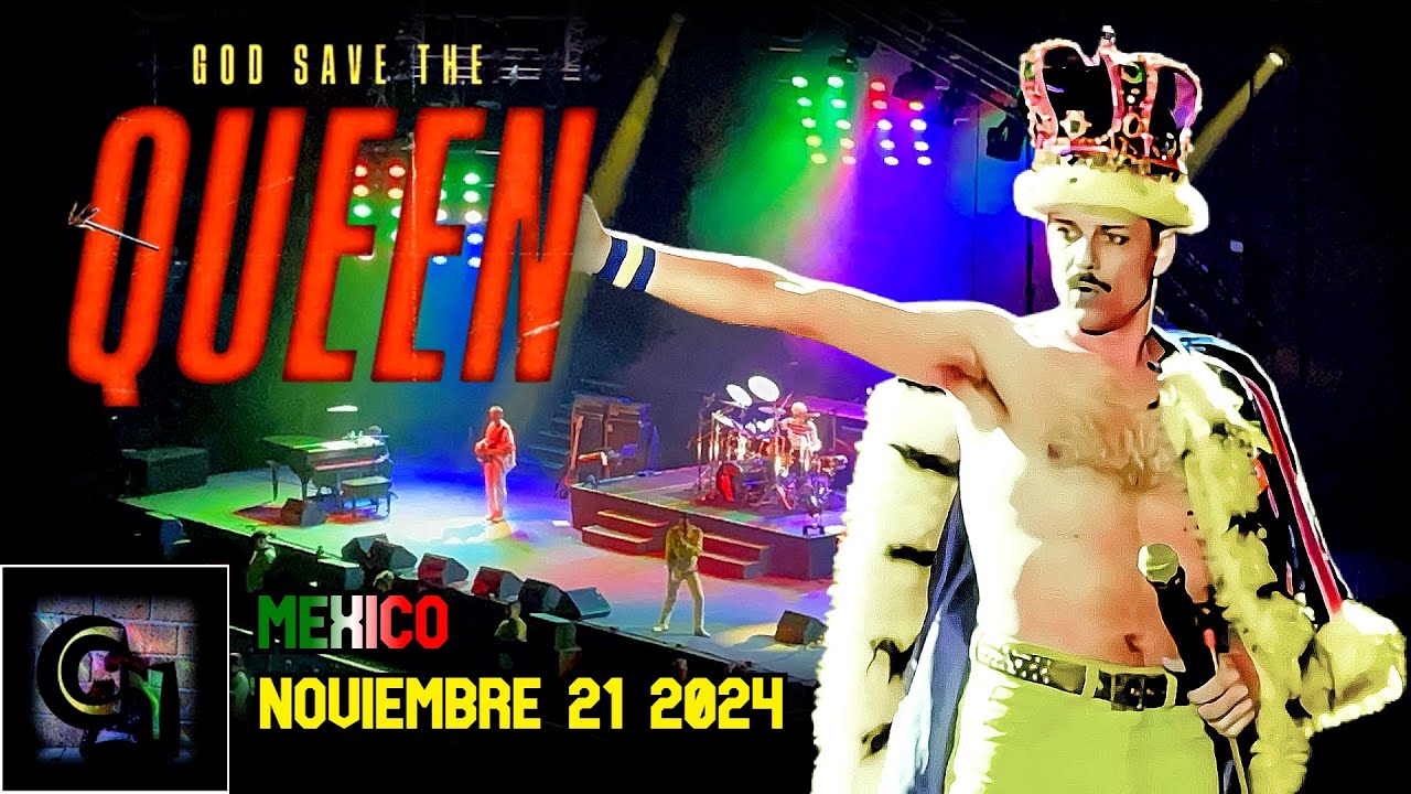 God Save The Queen (Tributo a QUEEN) Live | MEXICO 2024 Arena CDMX | Concierto Y Experiencia