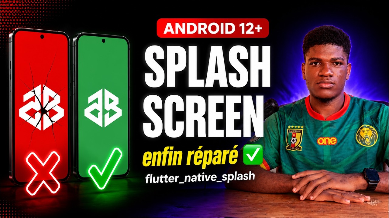 Splash Screen Flutter Android 12+ &mdash; la vraie m&eacute;thode en 2026