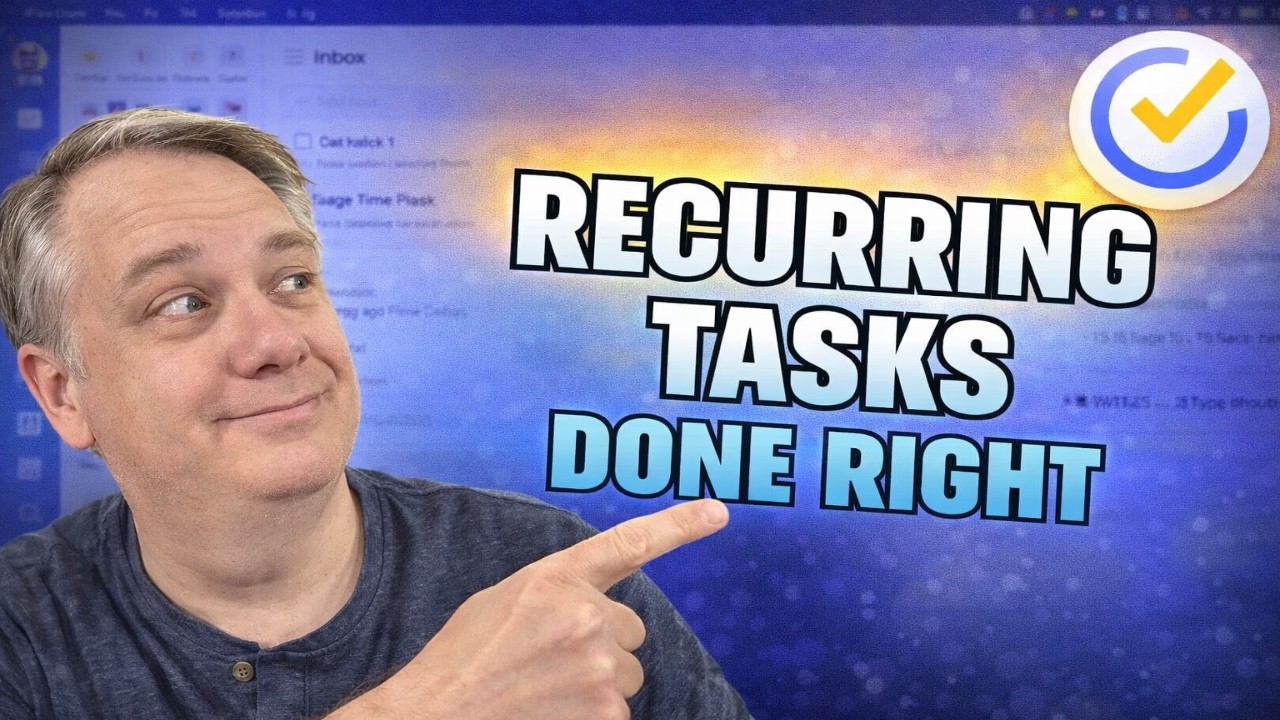 How I Manage Recurring Tasks in TickTick (My Simple System)