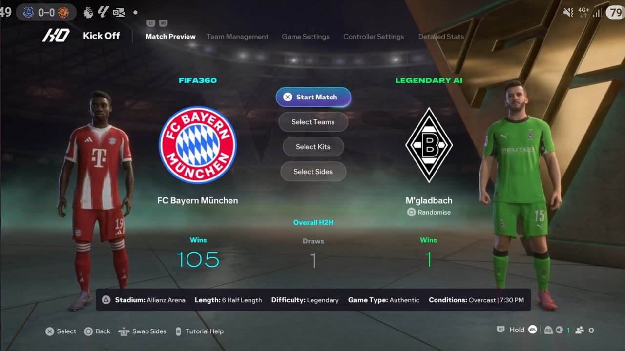 EA SPORTS FC 26 | Legendary | BUNDESLIGA | FC Bayern München v Mönchengladbach | Allianz Arena