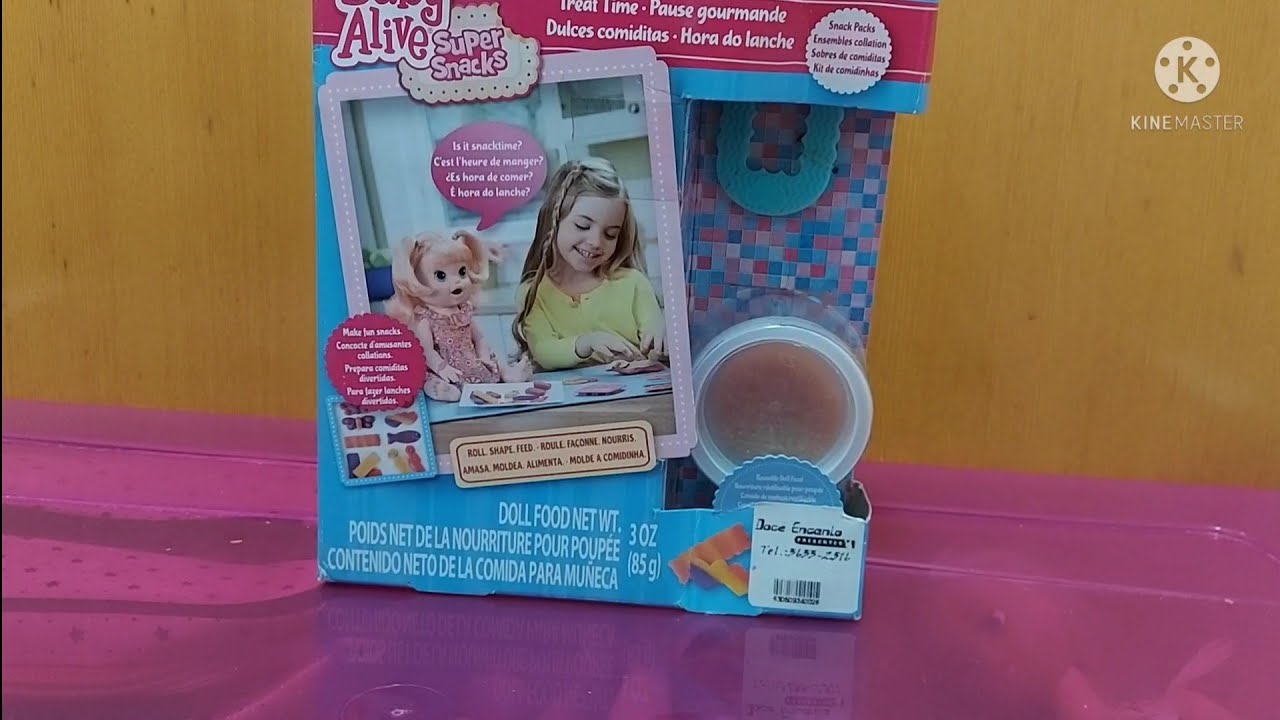 Review refil hora do lanche para baby alive comilona
