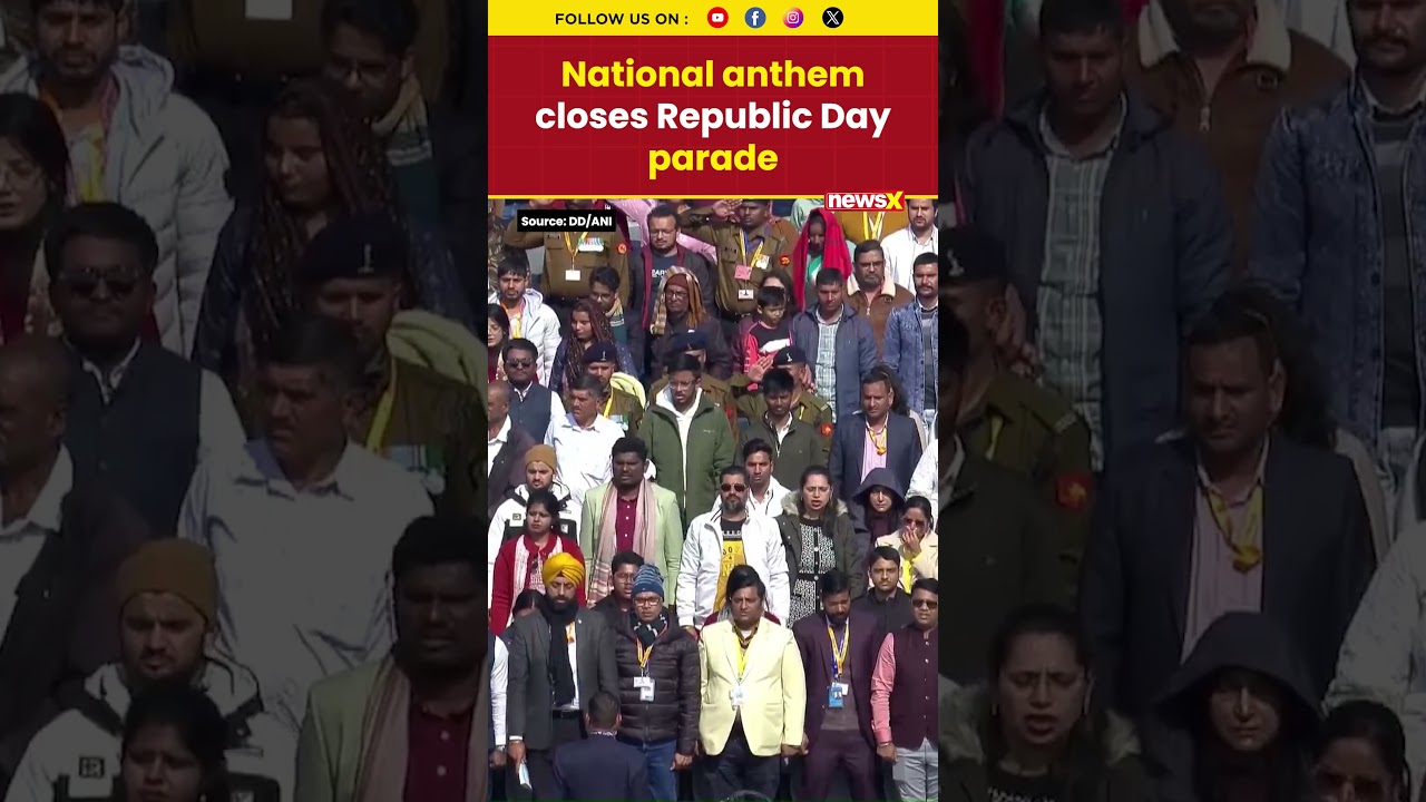 Patriotic Moments As Republic Day Parade Concludes At Kartavya Path #republicday2026 #viral #watch