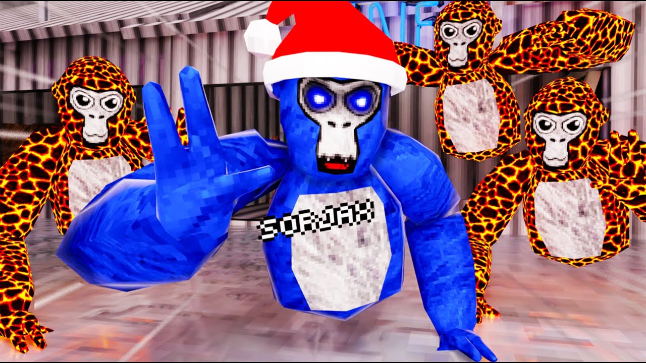 Goofy Monkes снова играют в Ding Dong Ditch! (Мини-игры Gorilla Tag) (часть 2)