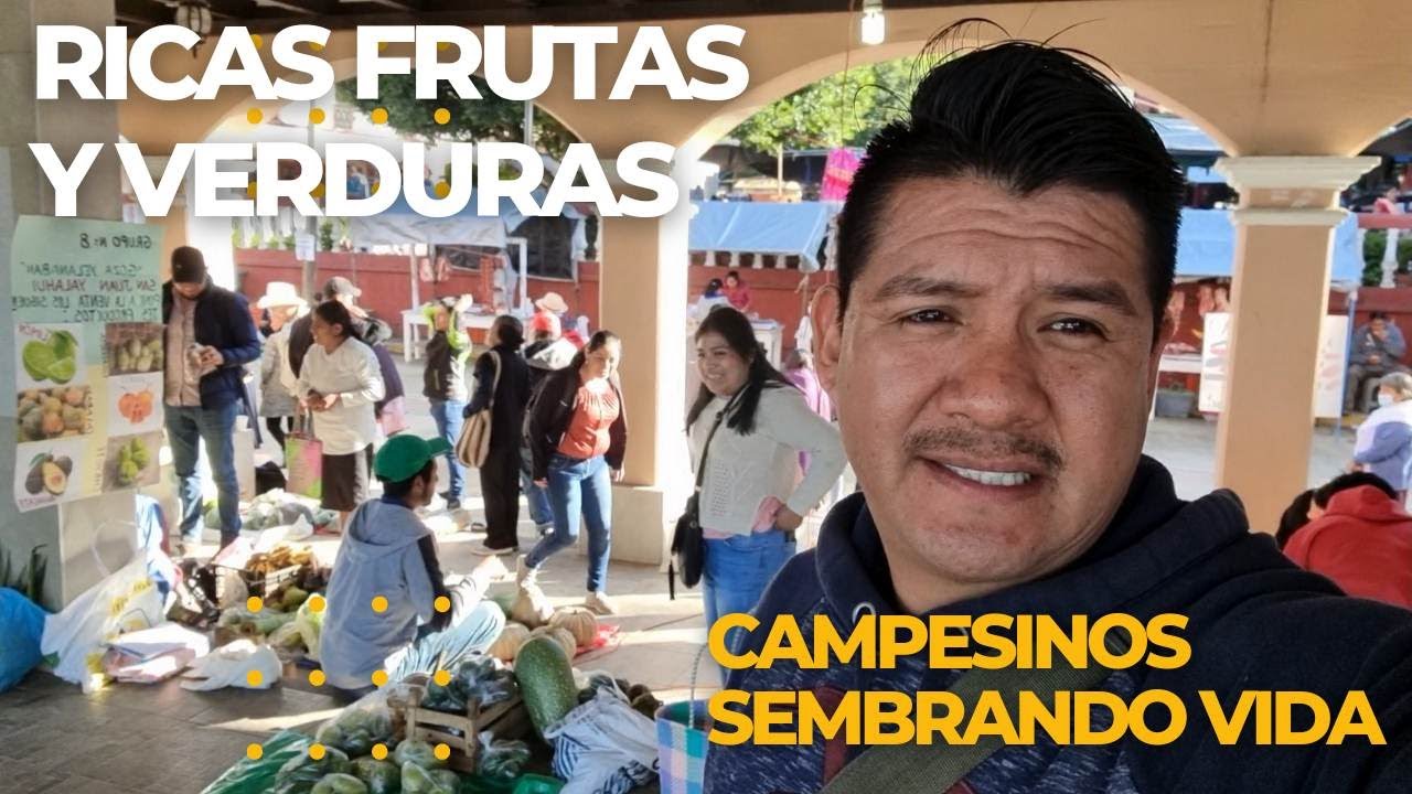 2 TIANGUIS CAMPESINAS DE SEMBRANDO VIDA EN LA SIERRA JUAREZ OAXACA 2022