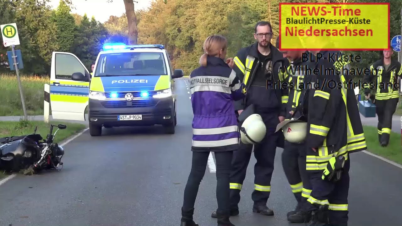 Motorr&auml;der kollidieren vor Biker-Hotel