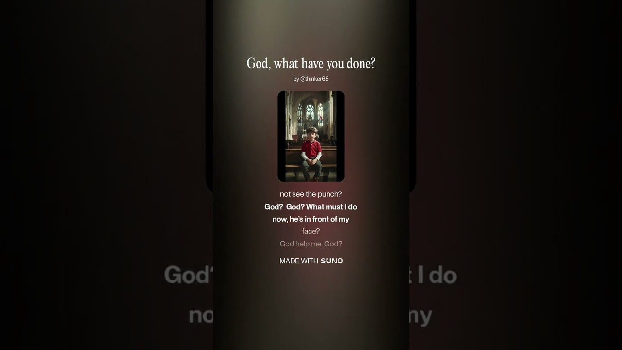 God, what have you done