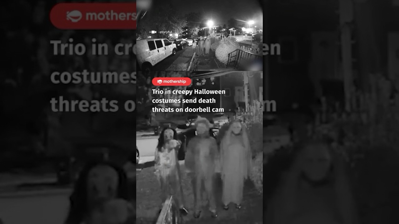 Трое подозреваемых в масках для Хэллоуина угрожали убийством и пытались проникнуть в дом в Вирджи...