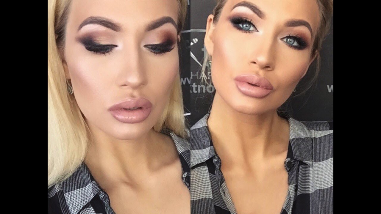 РАСТУШЕВАННАЯ СТРЕЛКА, ВЕЧЕРНИЙ МАКИЯЖ