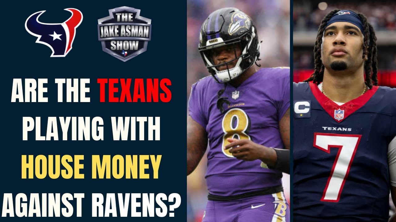 An ESPN Houston Host REVEALS if Houston Texans are playing with 'HOUSE MONEY' vs. Ravens!