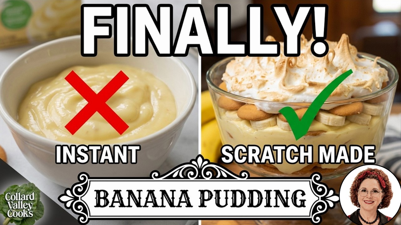Easy Banana Pudding from Scratch, Best Old Fashioned Southern Recipes This Side of Heaven!
